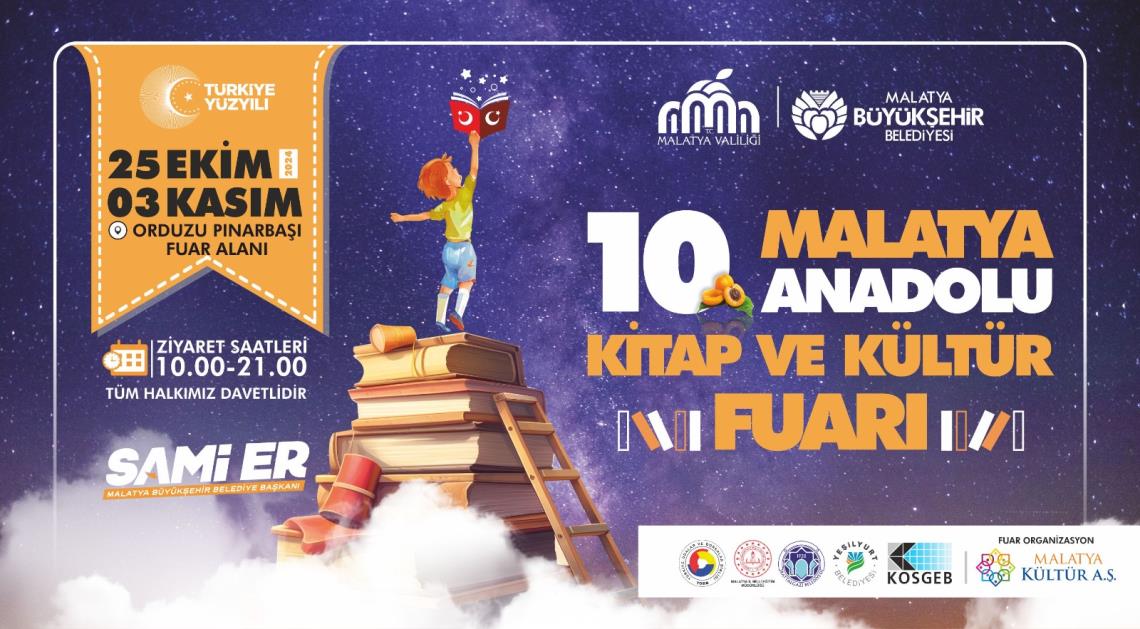 10. MALATYA ANADOLU KİTAP VE KÜLTÜR FUARI YAZARLARIMIZ