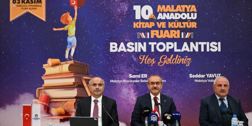 MALATYA ANADOLU KİTAP VE KÜLTÜR FUARI’NIN BİLGİLENDİRME TOPLANTISI’NDA KONUŞAN BAŞKAN ER, DEPREMLE SARSILDIK AMA KİTAPLA GÜÇLENİYORUZ