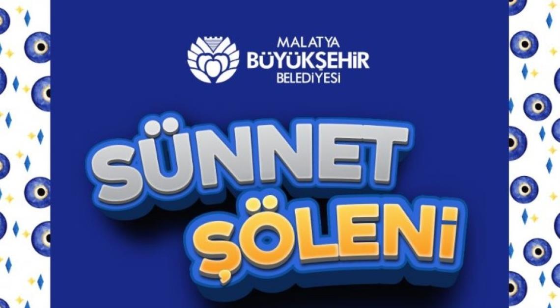 BÜYÜKŞEHİR BELEDİYESİ SÜNNET ŞÖLENİ DÜZENLİYOR