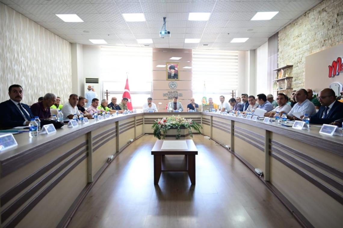 ULAŞIM KORDİNASYON MERKEZİ TOPLANTISI GERÇEKLEŞTİRİLDİ