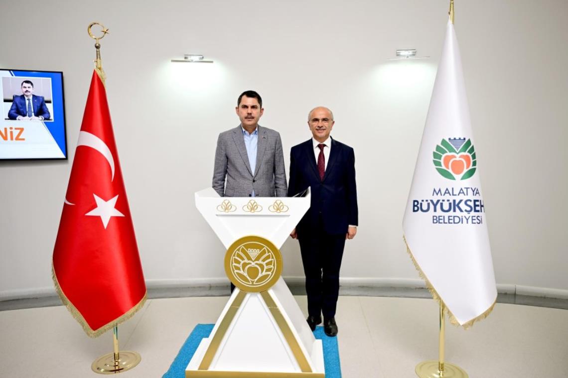 ÇEVRE ŞEHİRCİLİK VE İKLİM DEĞİŞİKLİĞİ BAKANI KURUM MALATYA’DA BAKAN KURUM İLK ZİYARETİNİ MALATYA’YA GERÇEKLEŞTİRDİ
