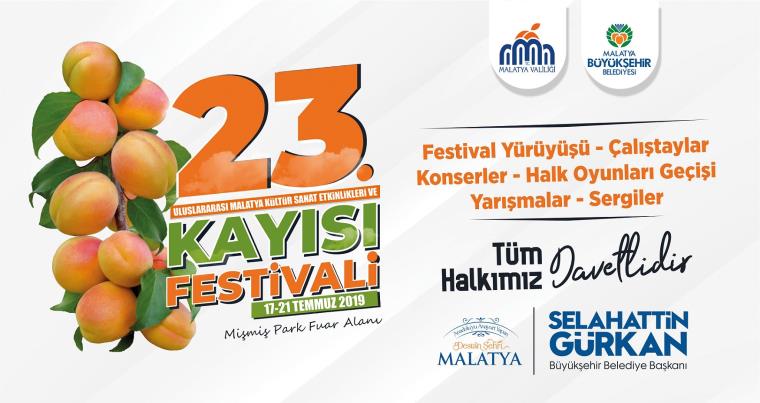 23. ULUSLARARASI MALATYA KÜLTÜR SANAT ETKİNLİKLERİ VE KAYISI FESTİVALİ