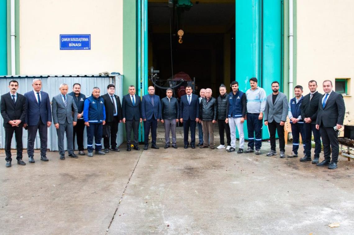 BAŞKAN GÜRKAN: ATIKSU ARITMA TESİSİMİZDE BÜYÜK BİR REVİZYON YAPACAĞIZ