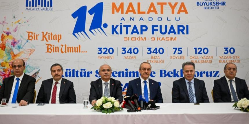 MALATYA ANADOLU KİTAP VE KÜLTÜR FUARI 11'İNCİ KEZ KAPILARINI KİTAPSEVERLERE AÇIYOR