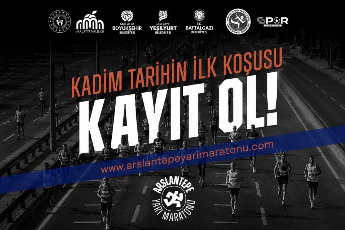 ULUSLARARASI ARSLANTEPE YARI MARATONU MÜRACAATLARI DEVAM EDİYOR
