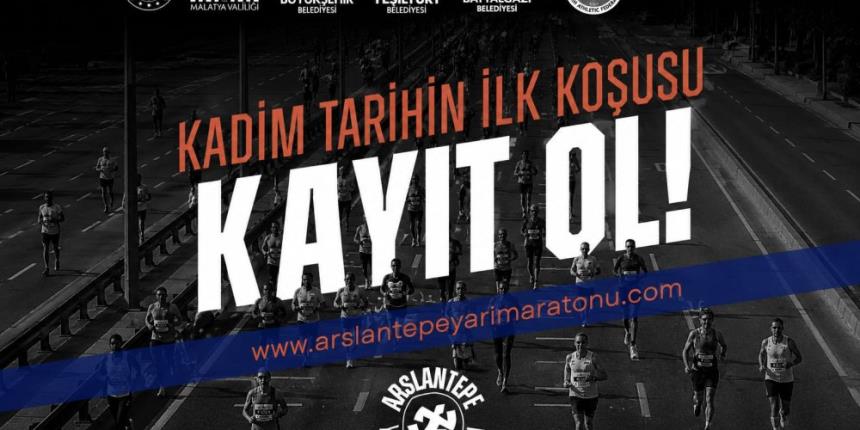 ULUSLARARASI ARSLANTEPE YARI MARATONU MÜRACAATLARI DEVAM EDİYOR