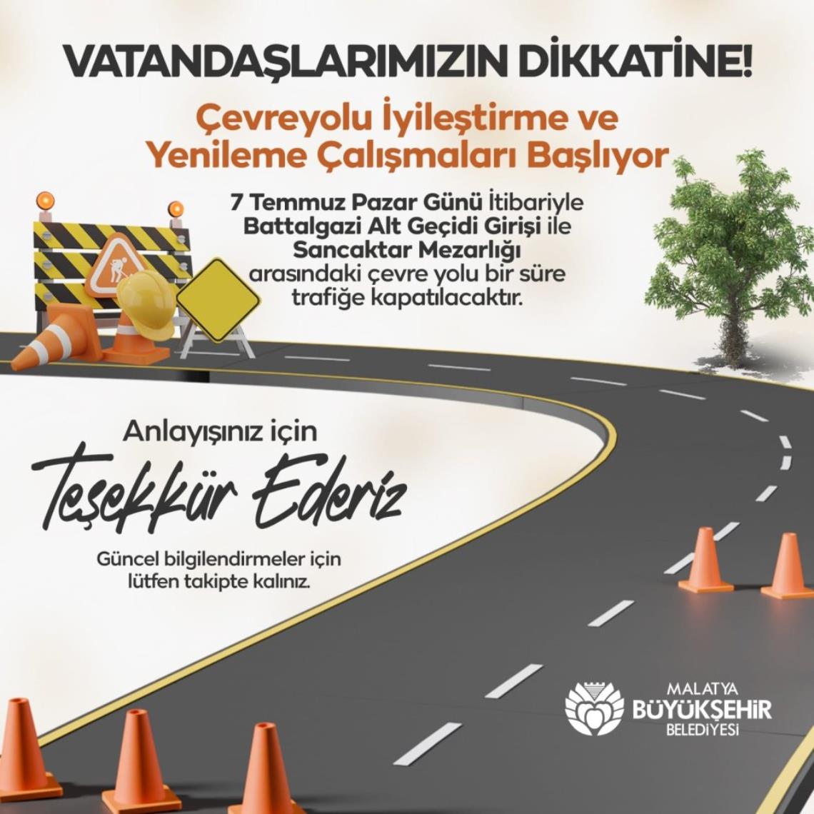 ÇEVREYOLU’NDA SÖZLER TUTULDU: ÇALIŞMALAR BAŞLIYOR