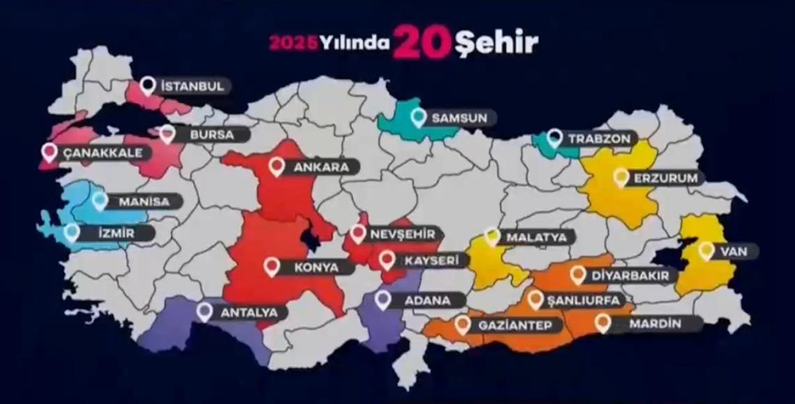 MALATYA, 2025 KÜLTÜR YOLU FESTİVALİ’NDE