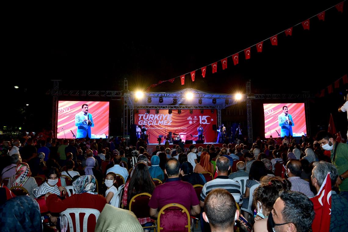 DEMOKRASİ BAYRAMI MALATYA’DA COŞKUYLA KUTLANDI