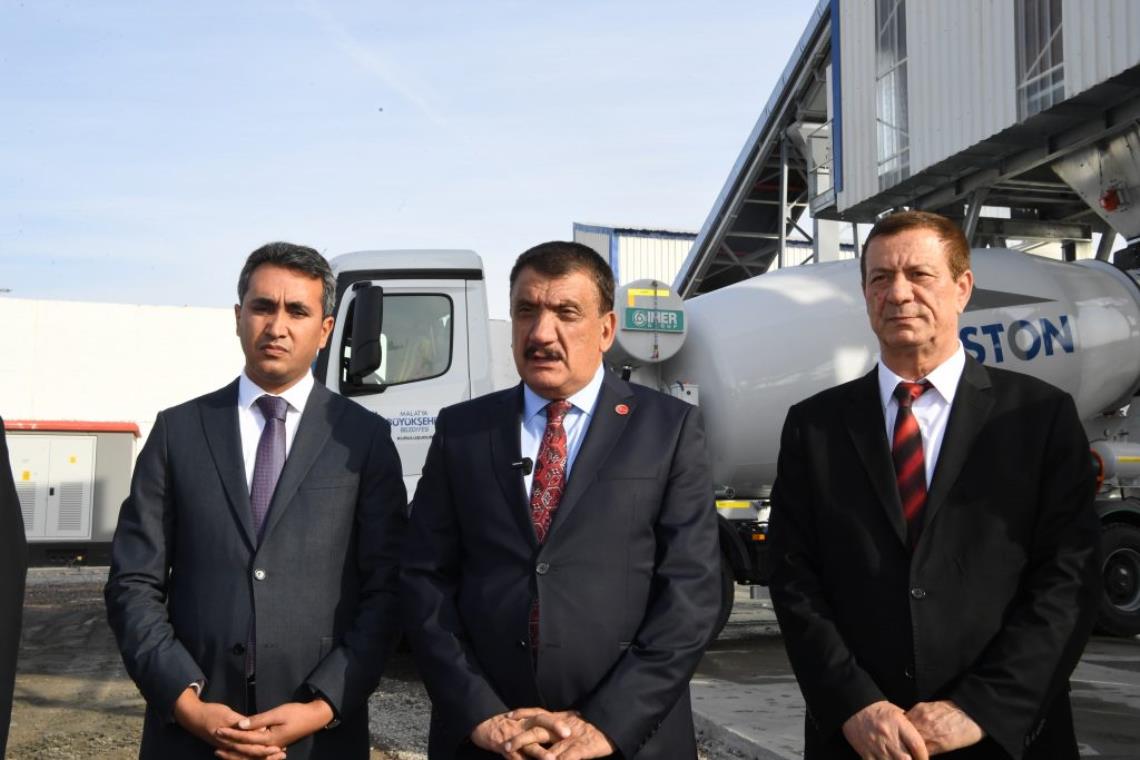 MESTON BETON ÜRETİM SANTRALİ DE FAALİYETE BAŞLADI